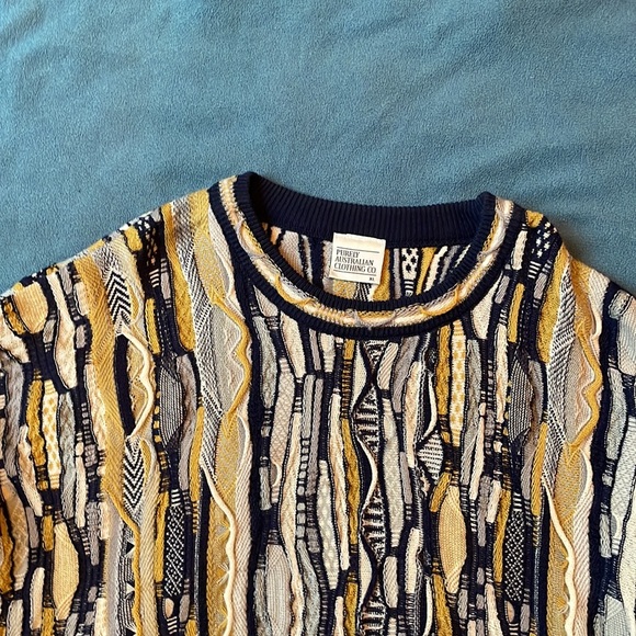 Vtg Purely Australian Clothing Co  Sweater Men's XL - Picture 2 of 12